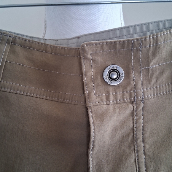 Kuhl Renegade 8 Inch Mens Olive Green  Shorts Size 32 - Picture 5 of 8